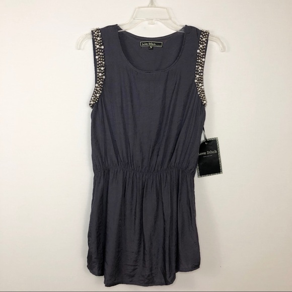 Love Stitch NWT Women’s Embellished Top M - Picture 6 of 15